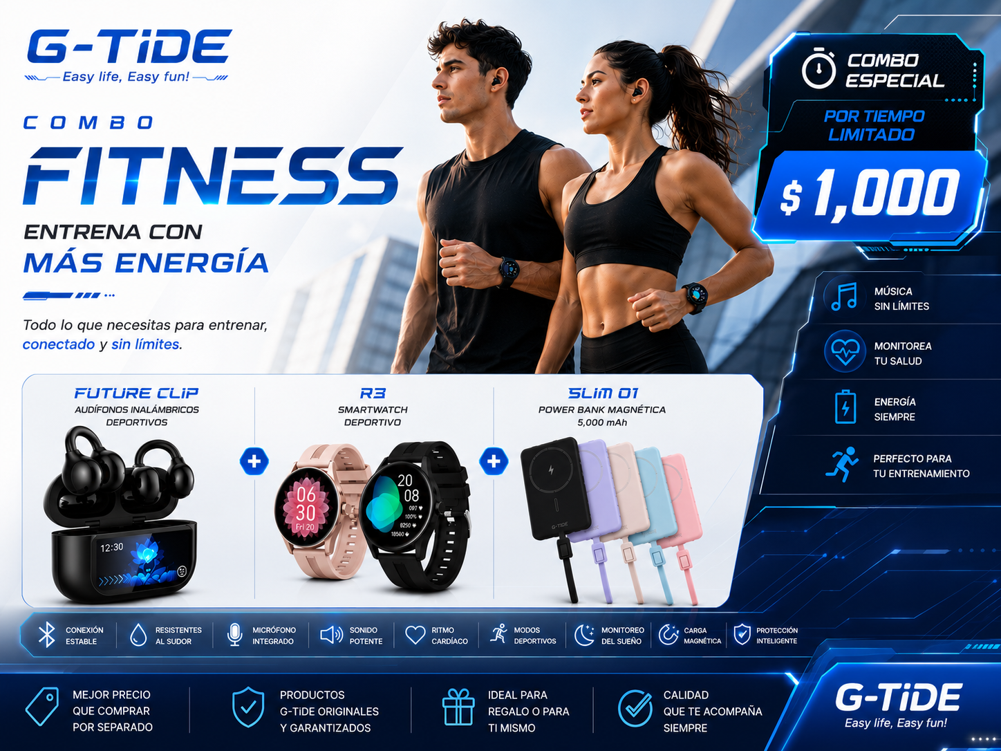 Combo Fitness Tiempo Limitado